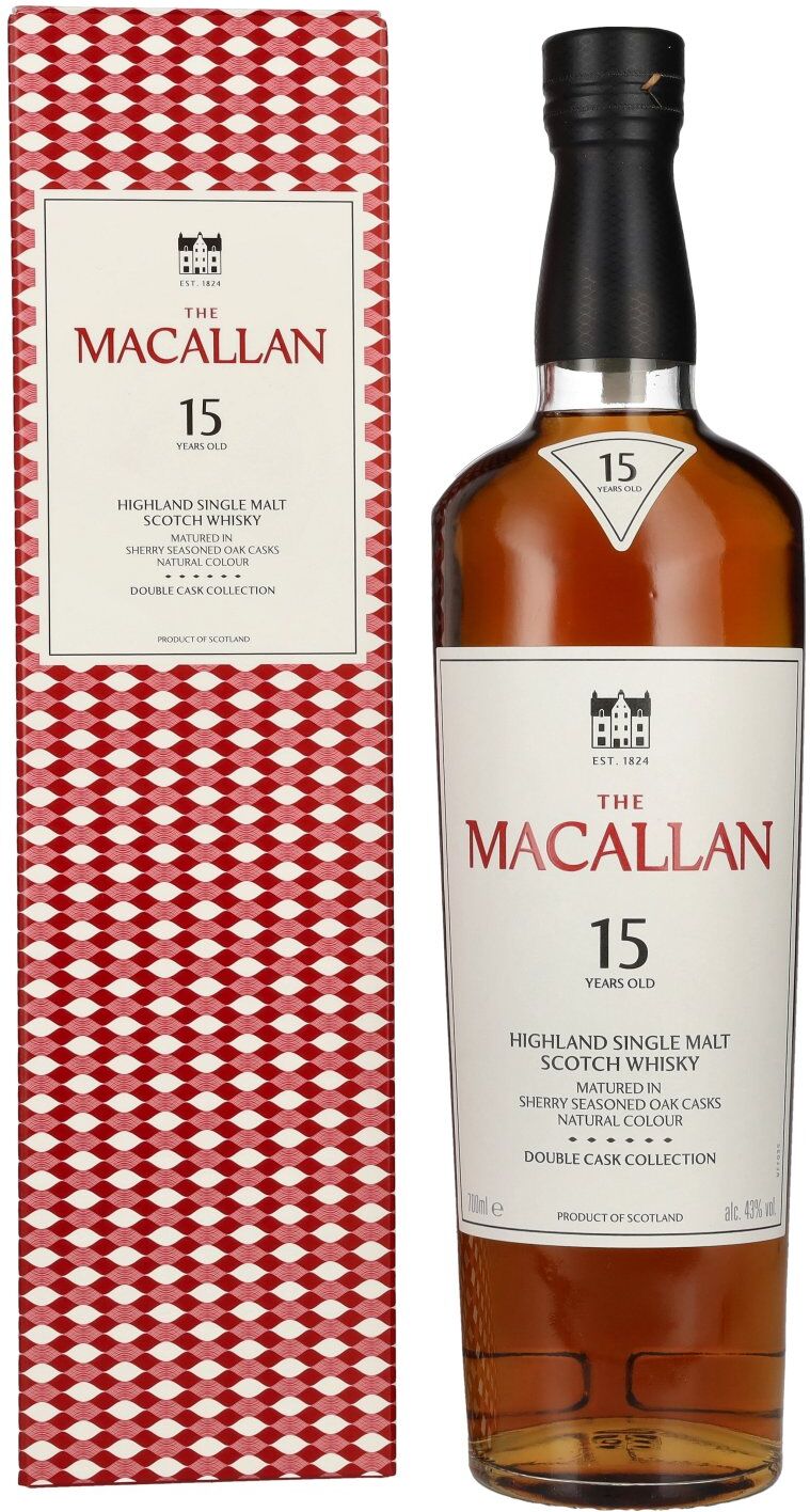 The Macallan Whisky The Macallan 15 Years Old DOUBLE CASK 43% Vol. 0,7l in Geschenkbox