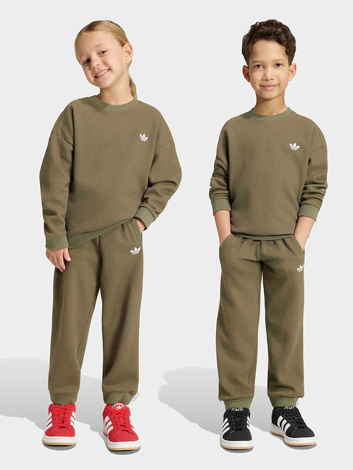 adidas 2tlg. Outfit in Khaki - 110
