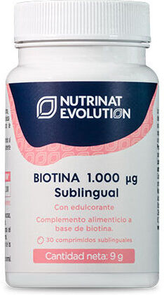 Nutrinat Evolution Biotina 30 Comprimidos Sublingual