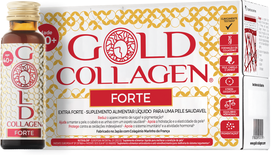 Gold Collagen Suplemento Pele Saudável Extra Forte 10 x 50 ml