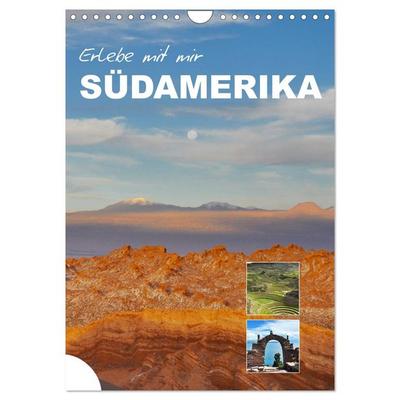 Erlebe mit mir Südamerika (Wandkalender 2026 DIN A4 hoch), CALVENDO Monatskalender