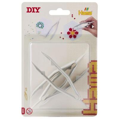 Hama 4904 - Pinzetten 3 Stück, Kunststoff, Bastelzubehör für Bügelperlen