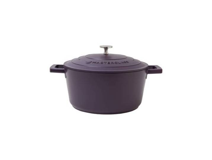 MasterClass gietaluminium braadpan (Ø24 cm) (4L) (lichtgewicht) - paars