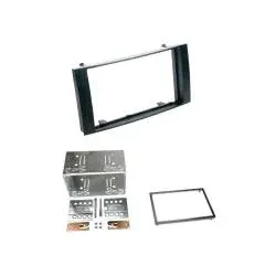 Radioblende für 2-DIN Einbaurahmen VW Touareg 2002-2010/T5 Caravelle Multivan...