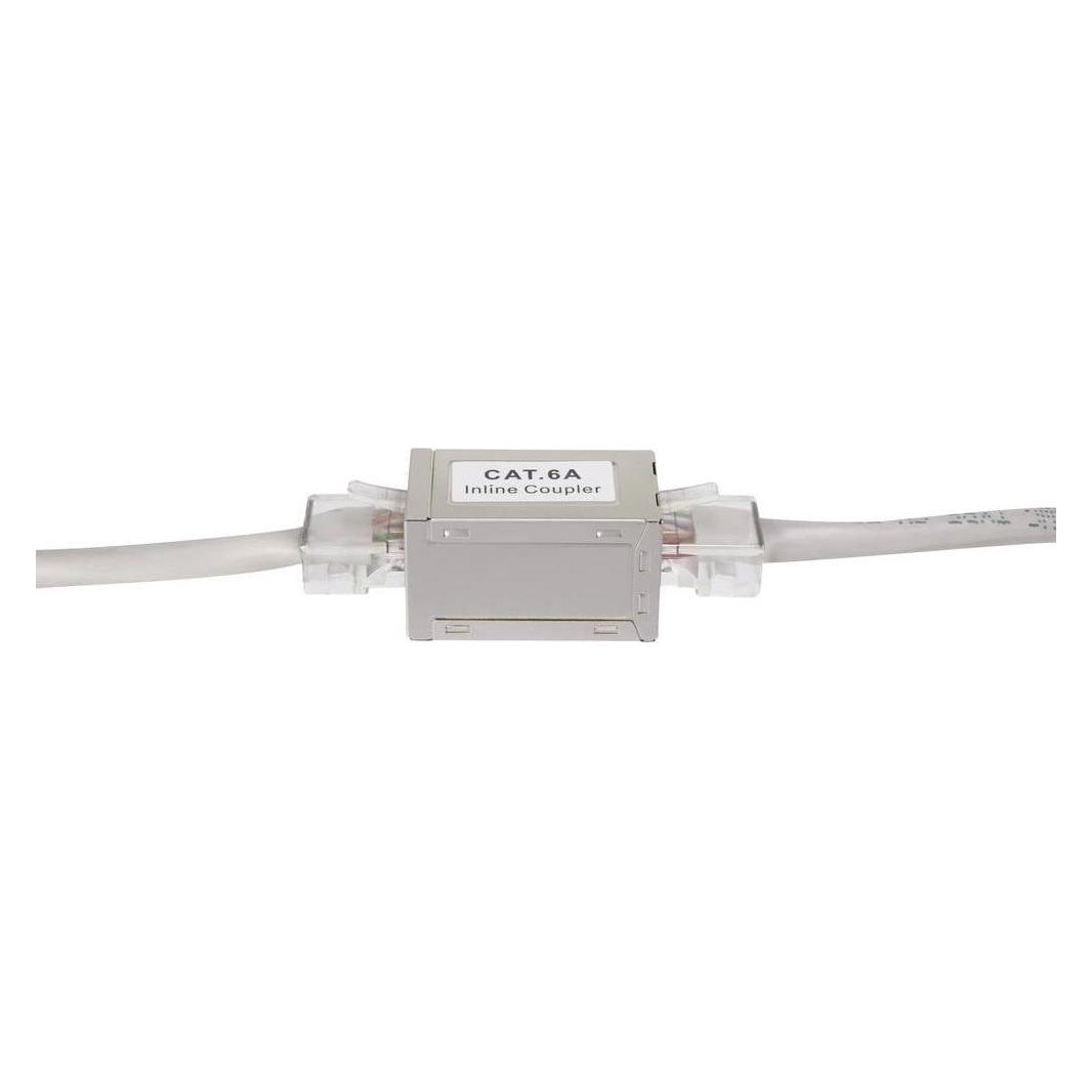 Renkforce CAT6A S/FTP Netzwerkverlängerung (Kabel + Kupplung) 20 m (S/FTP, CAT6a, 20 m) (RF-3829272)