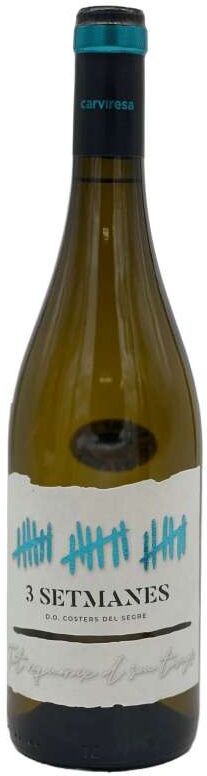 Carviresa Vino Blanco 3 Setmanes Blanc 2024 D.O. Costers del Segre 75 cl