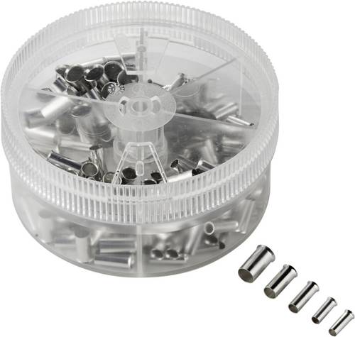 Vogt Verbindungstechnik 737009 Aderendhülsen-Sortiment 4 mm², 6 mm², 10 mm², 16mm² Unisoliert Metall 230St.