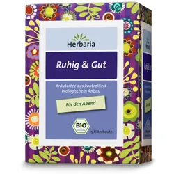 Herbaria Ruhig & Gut Tee bio (15Btl)