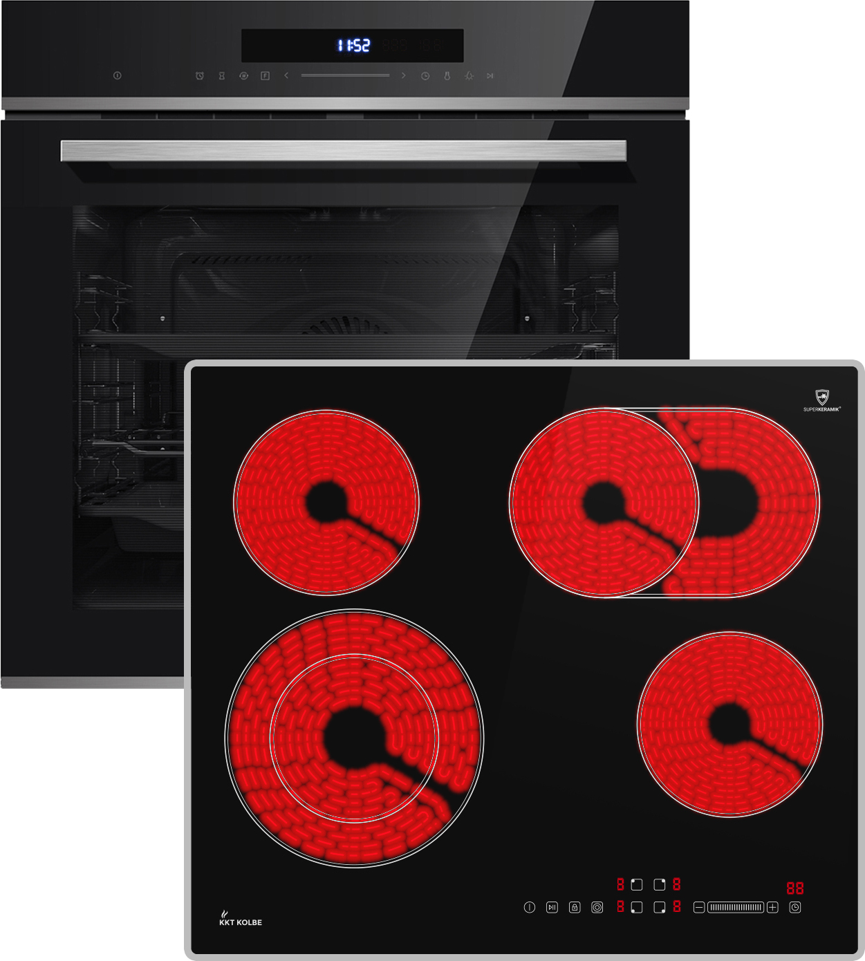 Backofen und Kochfeld SET8019CH59AL