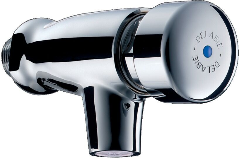 Robinet de lavabo temporisé mural TEMPOSTOP 1/2'' DELABIE 746000