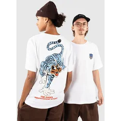 The Dudes Tiger Bear Blue T-Shirt white Gr. M