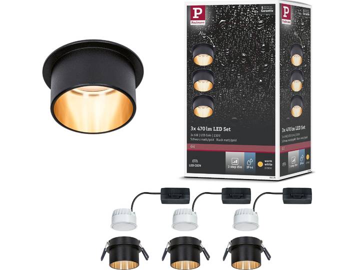 Paulmann LED Einbauleuchte Gil Basisset