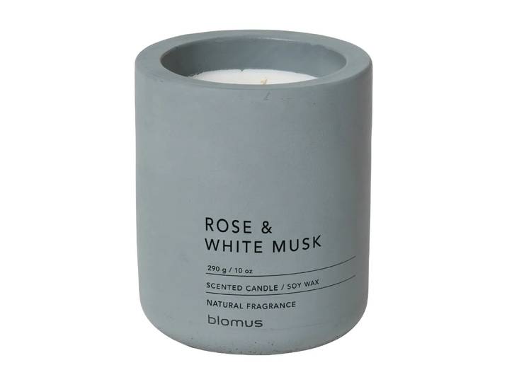 blomus Fraga geurkaars 55 uur Rose & White Musk-Flintstone