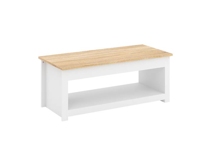 Beistelltisch ARLES 105 x 47 x 41 cm weiss