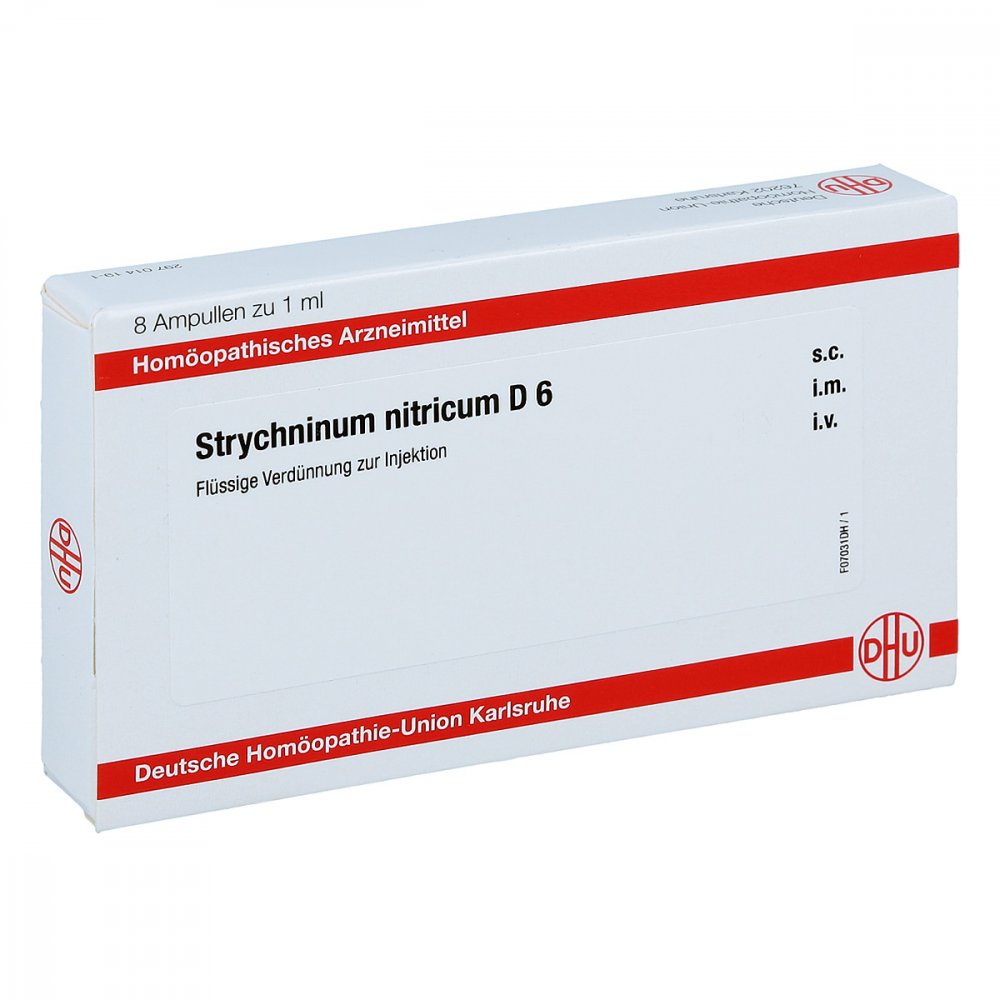 DHU-Arzneimittel GmbH & Co. KG Strychninum Nitricum D6 Ampullen 11708446