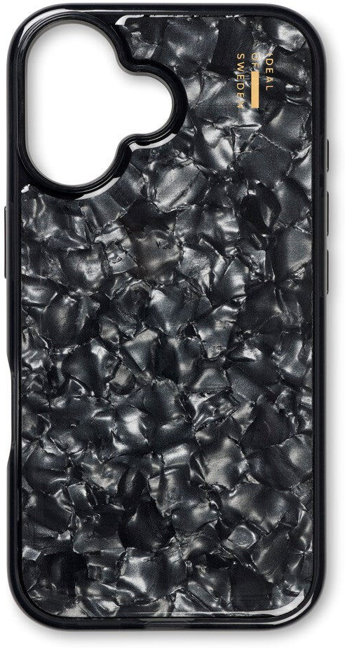 iPhone 16 Plus iDeal Of Sweden Pearlized Case - Black