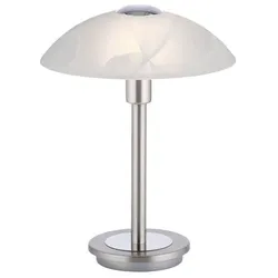 Paul Neuhaus LED-Tischleuchte Enova Alu, Eisen, Stahl & Metall Silber