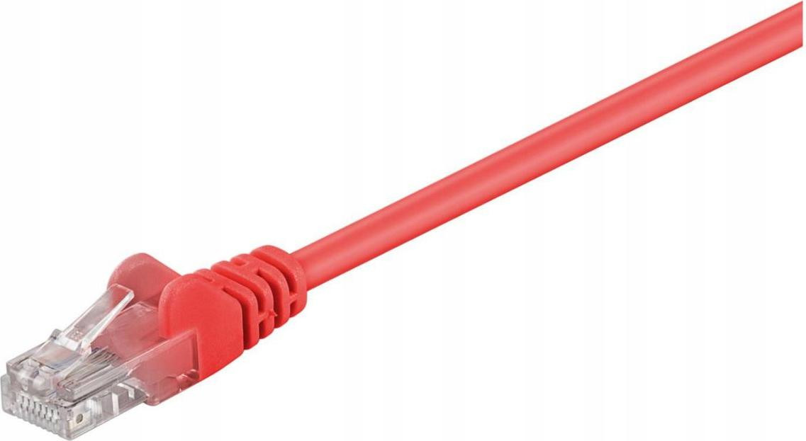 MicroConnect B-UTP515R Cat5e U/UTP Netwerkkabel met RJ-45 connectoren, 15 meter, Rood