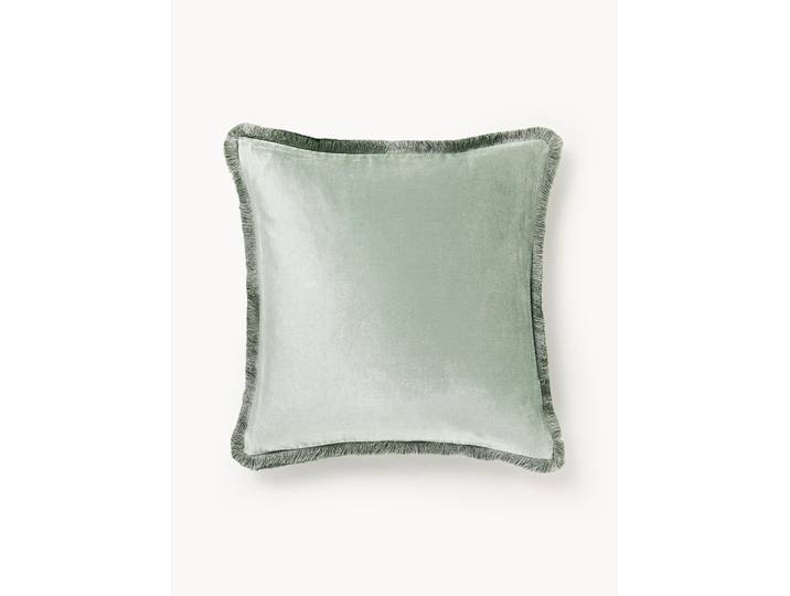 Housse de coussin avec franges Nikita