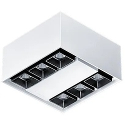 Zumtobel 62924685 Decken-Anbauleuchte SUI SF6 1600-930 LDO VFL WWR BK WH