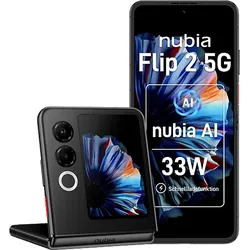 NUBIA Flip 2 256 GB Night Black Dual SIM