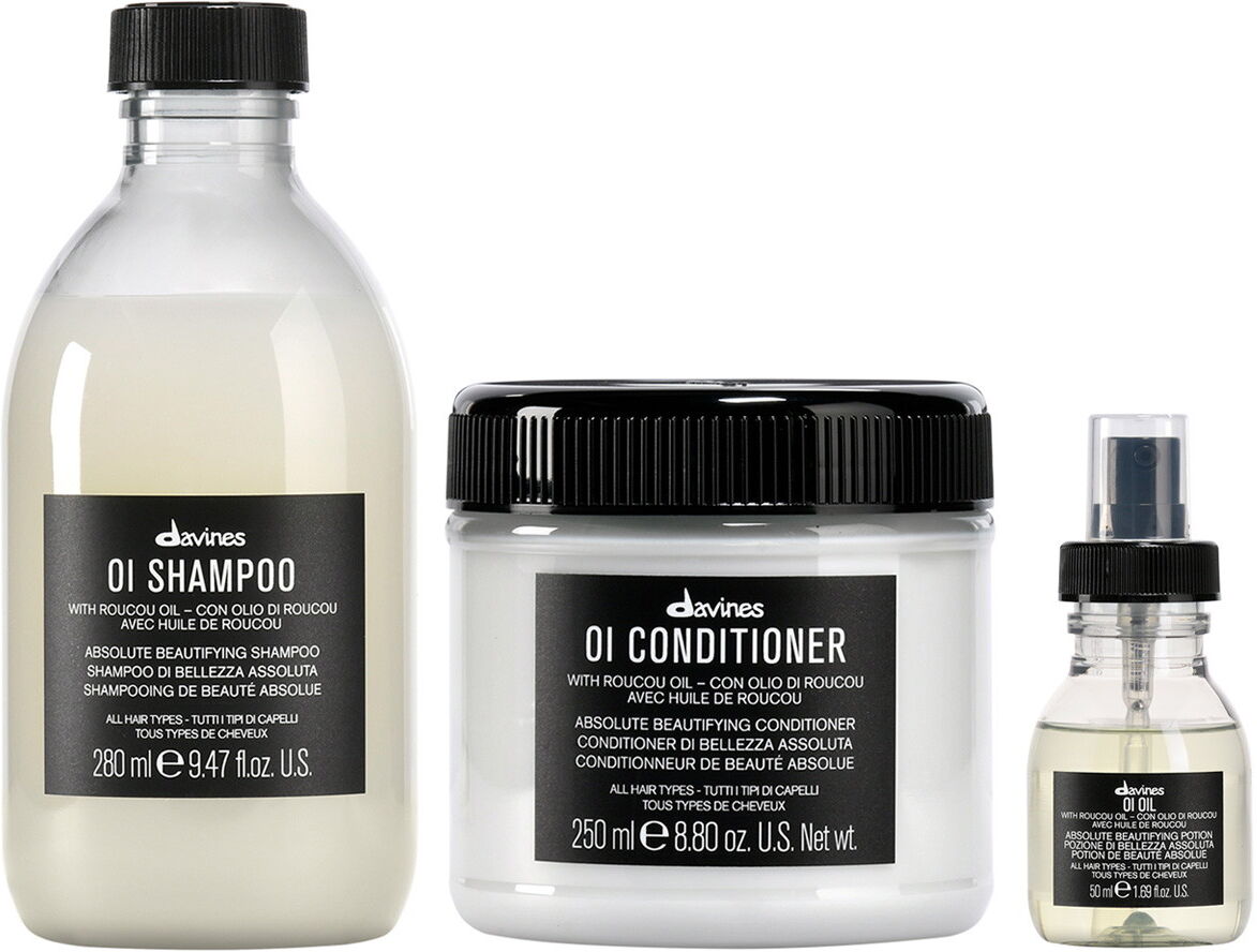 580ml Davines OI Set (Shampoo 280ml + Conditioner 250ml + Oil 50ml)