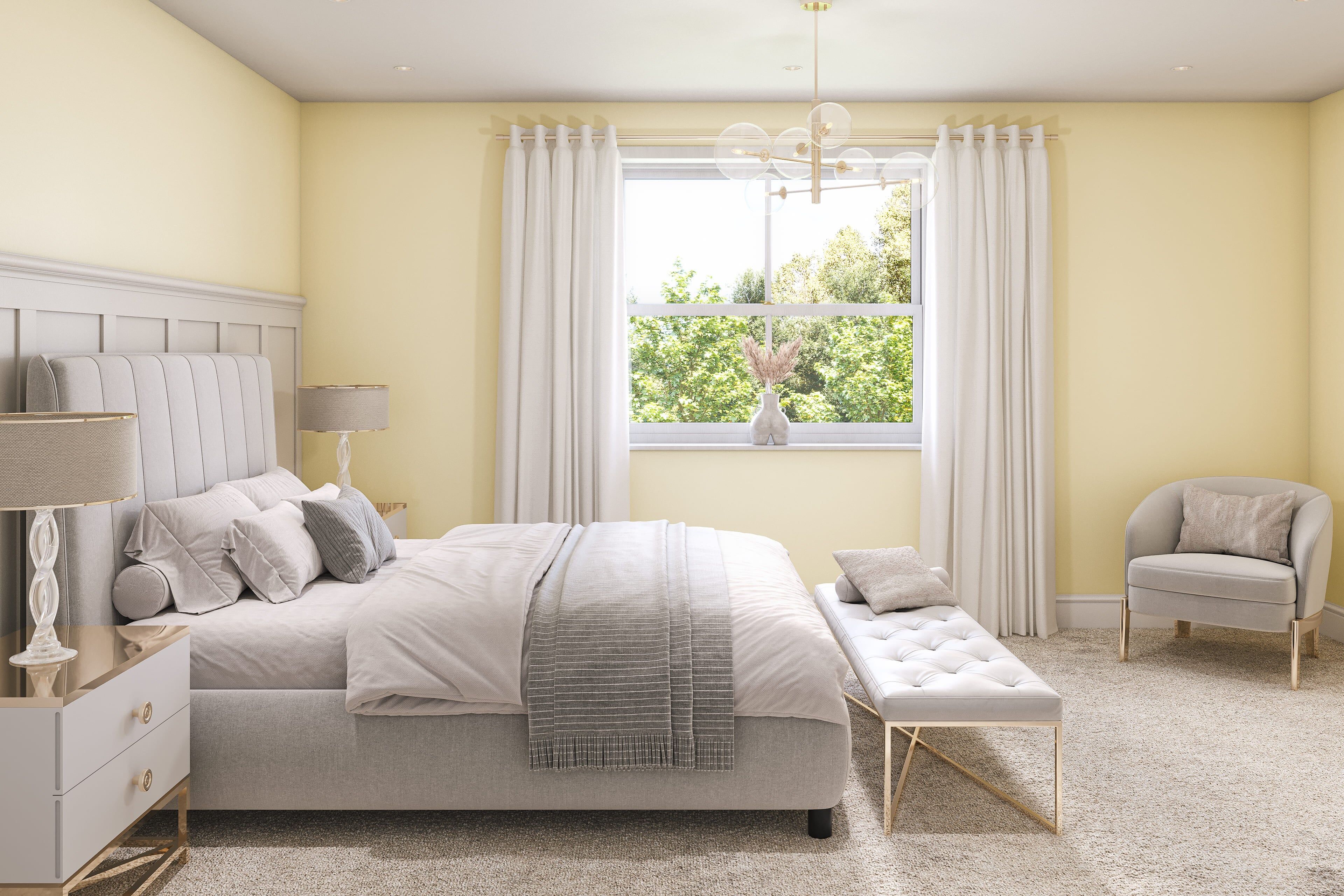 Hemway Peel and Stick Sample - Interior Paint - Lemon Sorbet