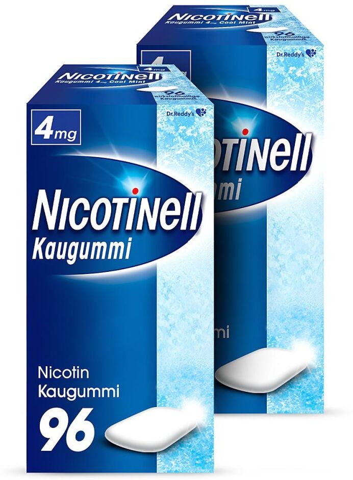Nicotinell Kaugummi 4 mg Cool Mint (Minz-Geschmack)