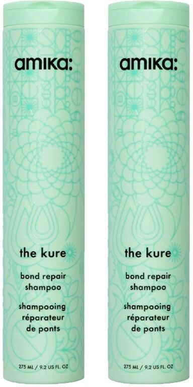 amika The Kure Bond Repair Shampoo 275ml Double