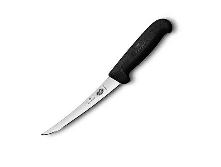 Victorinox Fibrox Koksmes, uitbeenmes, extra scherp lemmet, roestvrij staal, vaatwasmachinebestendig, Swiss Made