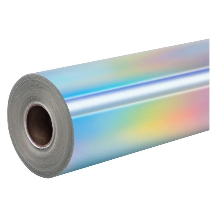 Htvront Holografische Selbstklebefolie, 30,5 cm x 90 cm (silber) (6976230001244)