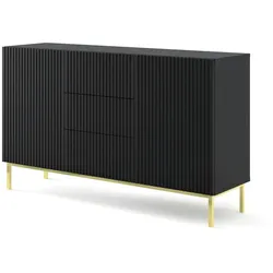 Sideboard   ¦ schwarz ¦ Maße (cm): B: 150 H: 89
