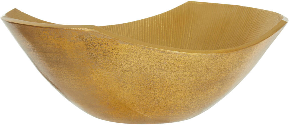 Fairmont Park Estrella Handmade Metal Decorative Bowl - Set of Gold 12.5cm H x 32.5cm W x 29cm D