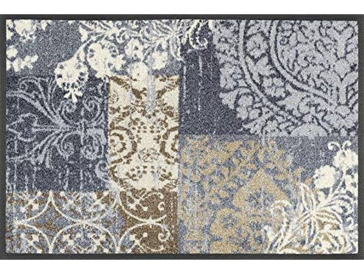 Wash+Dry Tapis de Sol\, Armonia Grey 40x60cm\, intérieur et extérieur\, Lavable