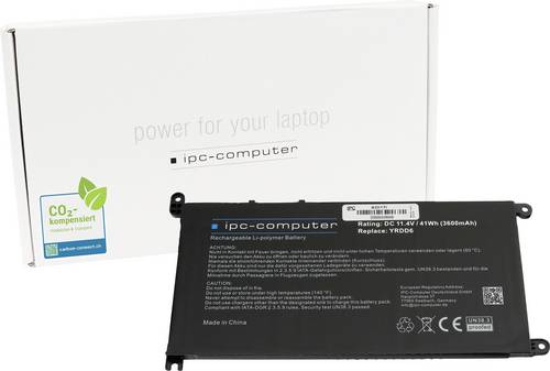 Ipc-computer Notebook-Akku Akku YRDD6 REPLACE 11.40V 3600 mAh