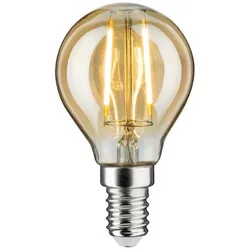Paulmann LED Vintage-Tropfen, 2W, E14, Goldlicht PAUL-28525