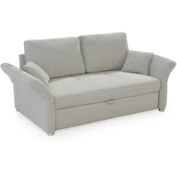 Schlafsofa Luca Stoff Beige 141 x 201 cm