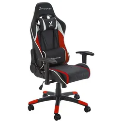 X Rocker Chaise de jeu eSports compacte Agility JR Noire/Rouge, Gaming Stuhl, Rot