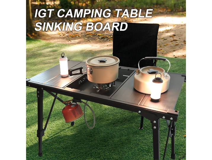Planche de Table IGT de Camping, poêle d'extérieur, unité IGT, 1 unité, conçue pour brûleur de Camping, accessoires de Table IGT, plaque de poêle