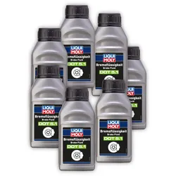 7x Bremsflüssigkeit LIQUI MOLY 21161 Bremsflüssigkeit DOT 5.1 Brake Fluid 500 ml