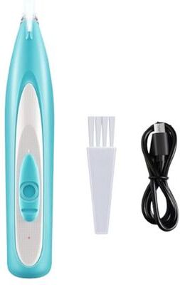 Happy Pet Pantry LED Pet Paw Trimmer USB Rechargeable Waterproof Dog & Cat Paw Grooming Clipper With Display blue