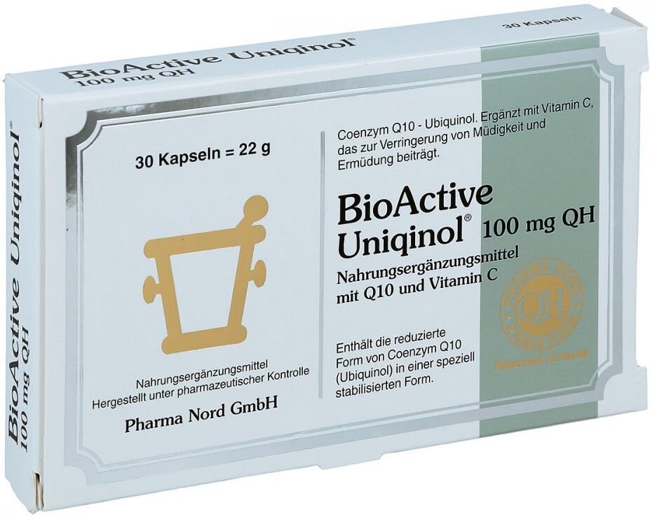 Bio Active Uniqinol 100 mg Qh Kapseln