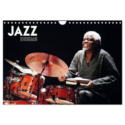 Jazz drums (Calendrier mural 2026 DIN A4 vertical), CALVENDO calendrier mensuel