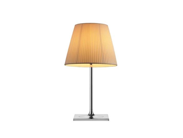 Flos KTribe T2 Tischleuchte Aluminium-Textilschirm