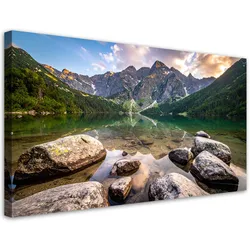 LEINWANDBILD Landschaften 80x40cm