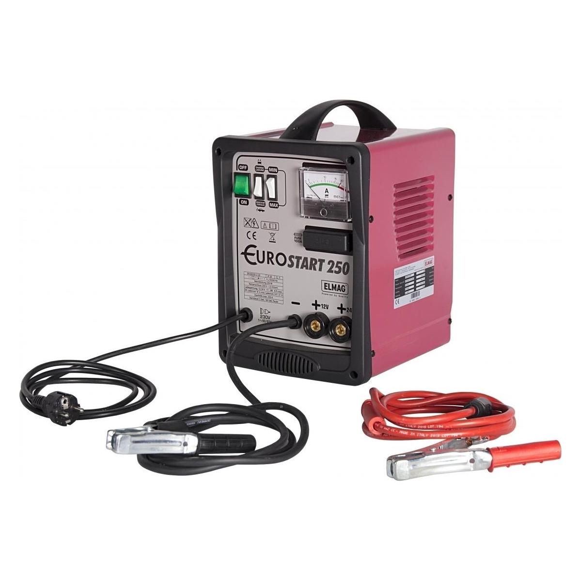 Elmag Lade-Startgerät EUROSTART 250 (18 A, 12V, 24V) (55064)