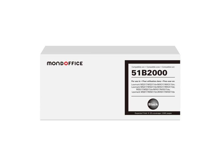 MONDOFFICE Toner compatible LEXMARK 50F2H00 - Noir