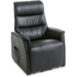 Sessel Miami Leder Schwarz