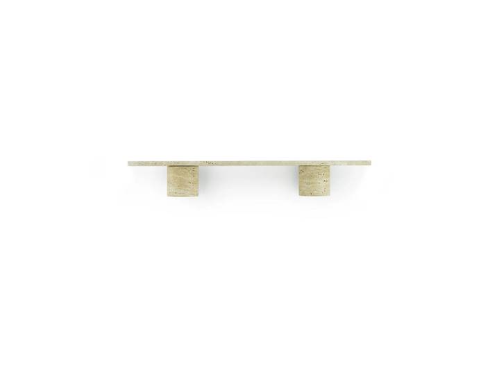 Normann Copenhagen Étagère Sten Shelf 80 cm Travertine