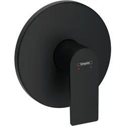 hansgrohe Rebris E Einhebel-Duscharmatur, Unterputz, 72668670, Farbe: Mattschwarz